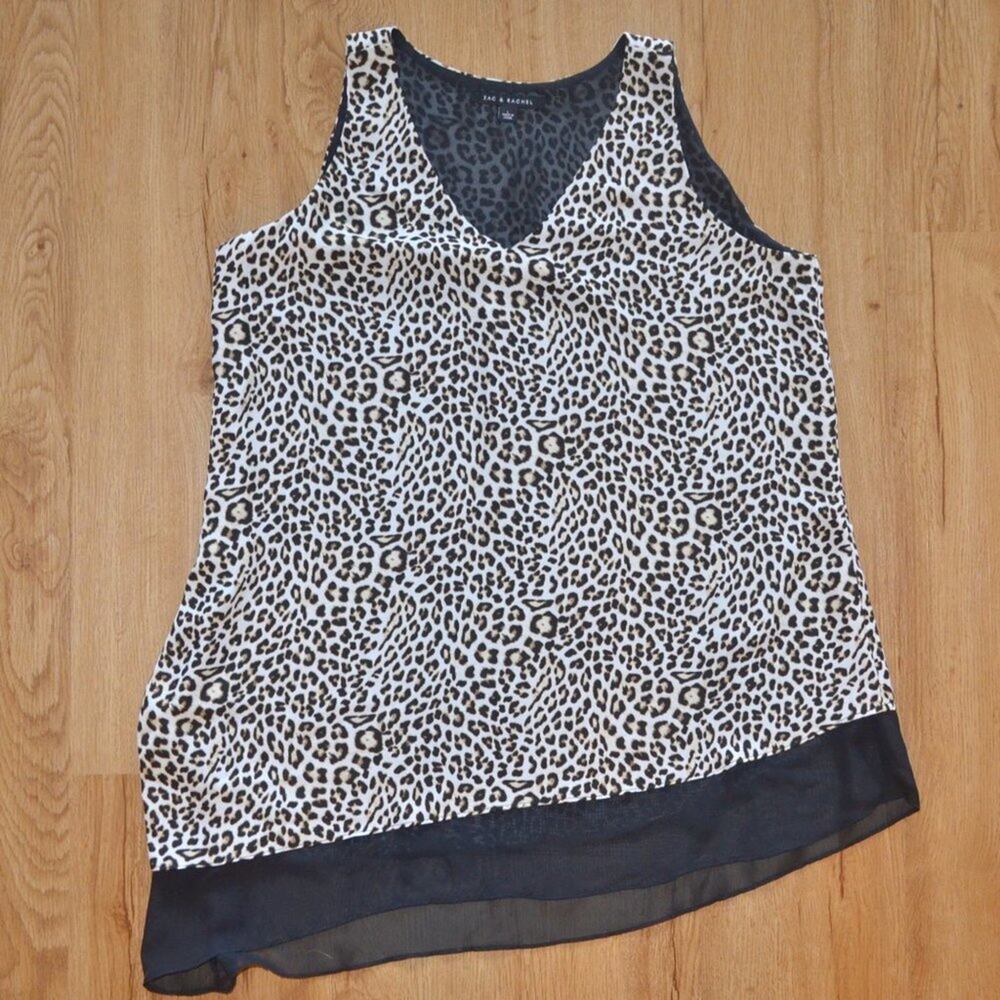 Zac & Rachel Blouse Top Cheetah